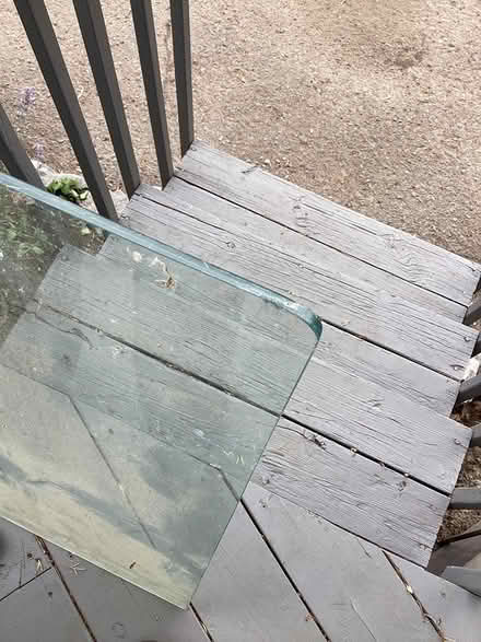 Photo of free Sheet of tempered glass (N StL Blvd) #2