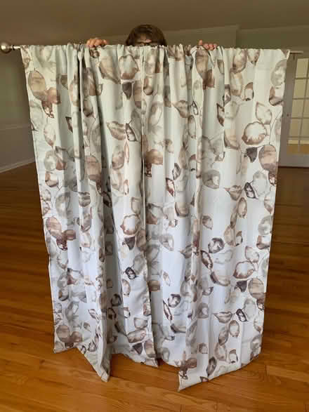 Photo of free Curtains for 2 large windows (New Hope) #1