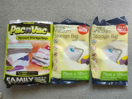 Photo of free Various Vacuum Storage Bags (Chingford, E4) #2
