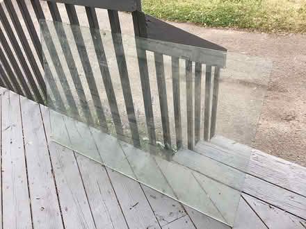 Photo of free Sheet of tempered glass (N StL Blvd) #1