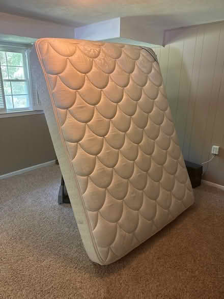 Photo of free Queen Sealy Posturepedic Mattress (Near downtown Greensboro) #1