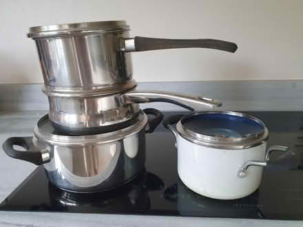 Photo of free Collection of saucepans (Colehill BH21) #1