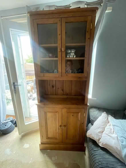 Photo of free Wooden cabinet (Langley SL3) #1