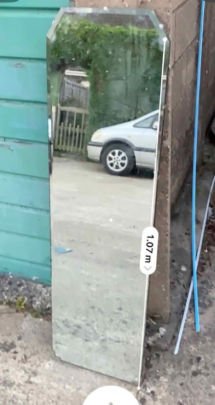 Photo of free Tall mirror with bevelled edges (High Street, Twerton BA2) #1