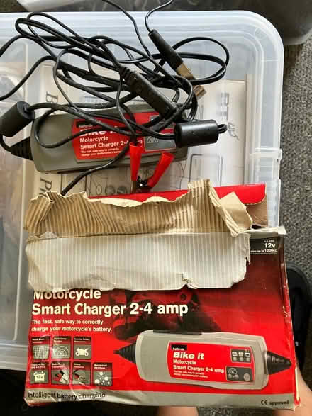 Photo of free Halford motorcycle battery charger (TN35 Ore) #1