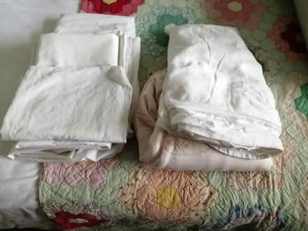 Photo of free White Bed Linen - various (Scotton HG5) #1