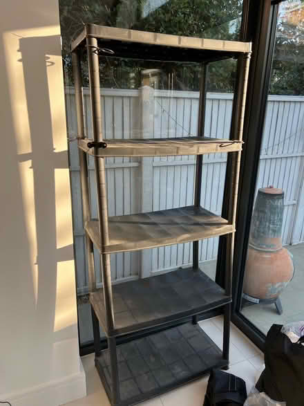 Photo of free Plastic shelving (Baldock) #1