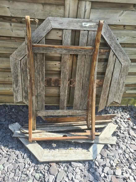 Photo of free Broken wooden table (CT17) #1