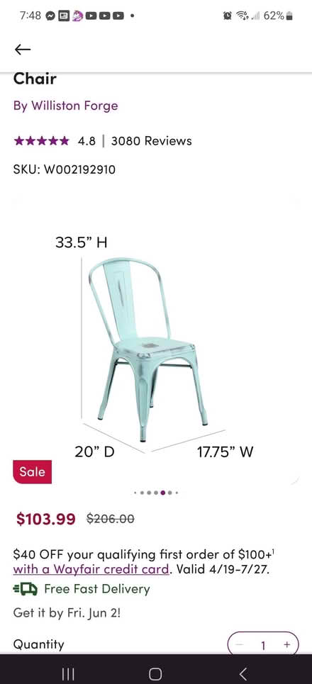 Photo of free Sturdy chairs (Worldgate, Herndon) #3