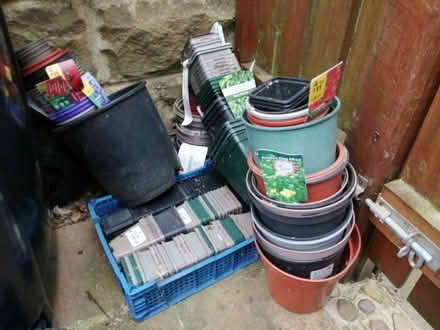 Photo of free Assorted used plastic plant pots (Scotton HG5) #1