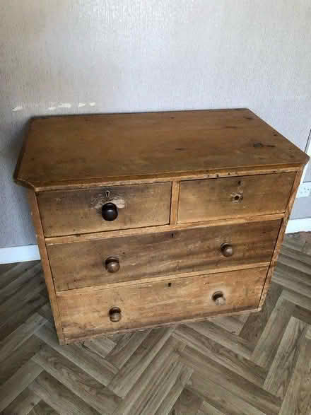 Photo of free Chest of drawers - solid wood (Braehead, Stirling, FK7) #1