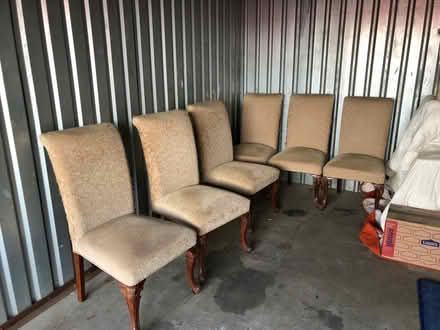 Photo of free Bombay Parson’s Chairs (Newington, VA) #1