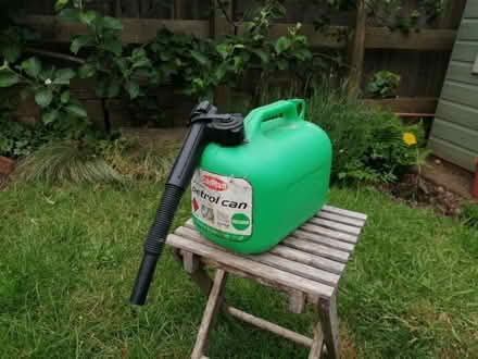 Photo of free Plastic petrol container 5 Litre (Scotton HG5) #1