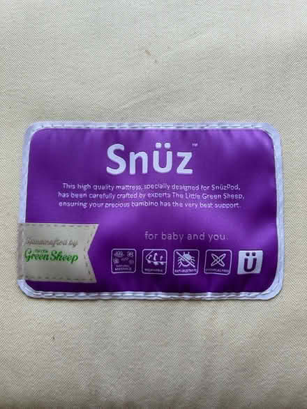 Photo of free Baby mattress with sheet and cover (Sudbrooke LN2) #3