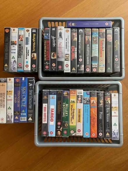 Photo of free VHS film collection (Greaves LA1) #1