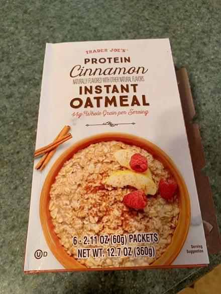 Photo of free Protein Cinnamon Instant Oatmeal (Rockaway Township) #2