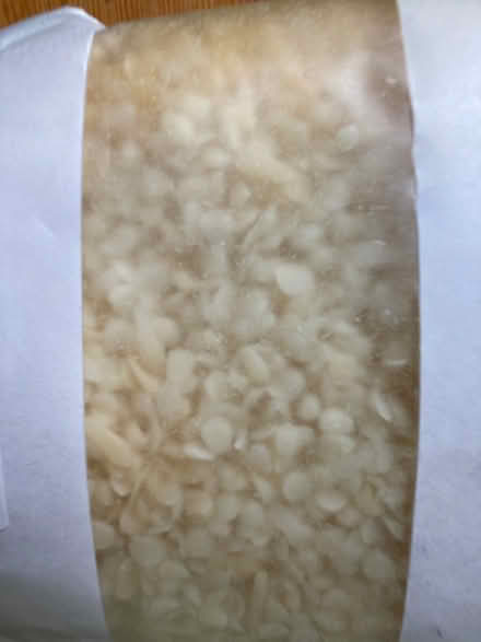 Photo of free 2 lb bag white beeswax pellets (Germantown) #3