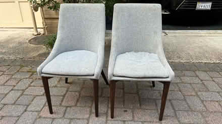 Photo of free 2 chairs (Clarendon metro,Arlington, VA) #1