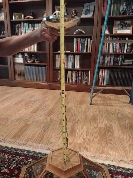 Photo of free Hanging Light Fixture (22407 Mott's Reservoir area) #3