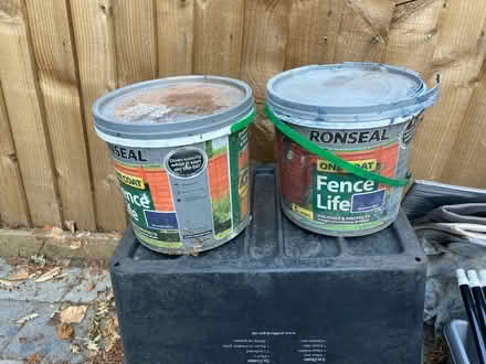 Photo of free Fence paint (WA14) #2