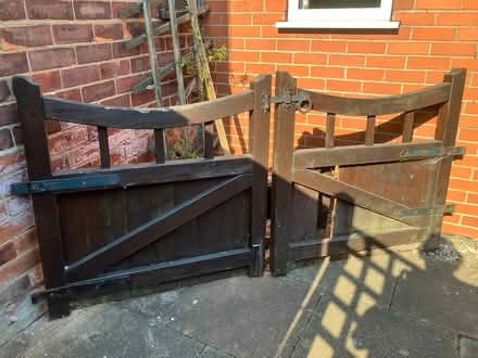 Photo of free Wooden gates (Basford ST5) #2