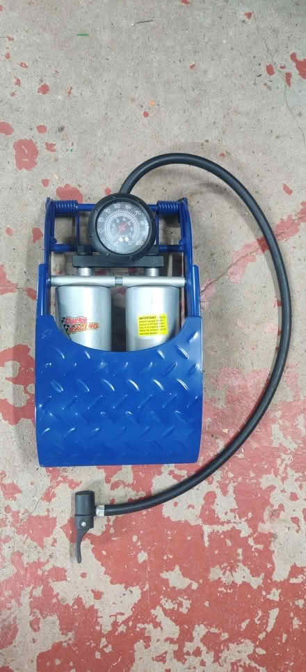 Photo of free Foot pump (Barnacle CV7) #1