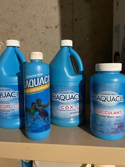 Photo of free Baquacil pool chemicals (Townsend) #1