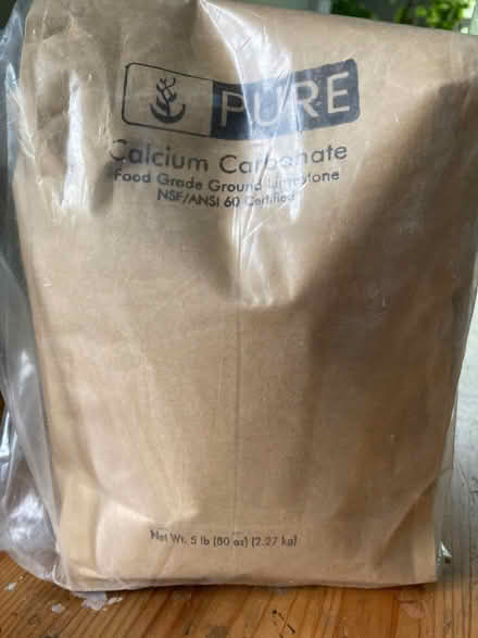 Photo of free 5 lb calcium carbonate (Germantown) #2