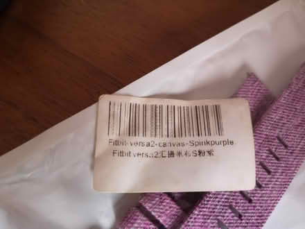 Photo of free Fitbit versa2 canvas smart watch (Lakeside) #2