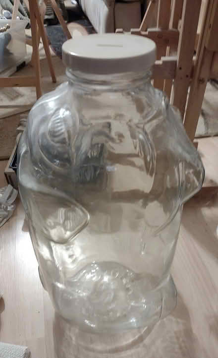 Photo of free glass piggy bank (near 237 in Sunnyvale) #1