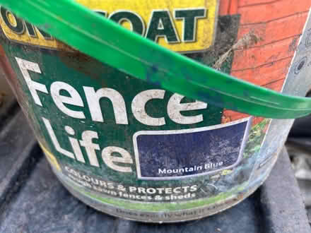 Photo of free Fence paint (WA14) #1