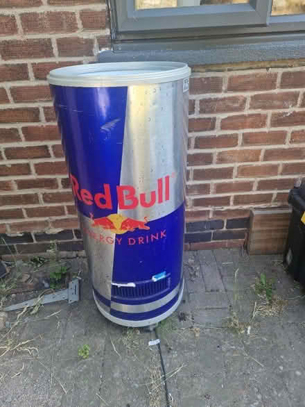 Photo of free Large red bull fridge (S2 ManorPark) #1