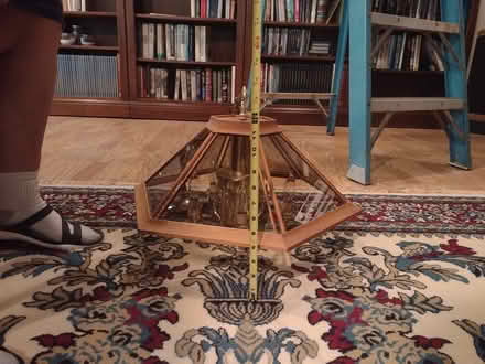 Photo of free Hanging Light Fixture (22407 Mott's Reservoir area) #4