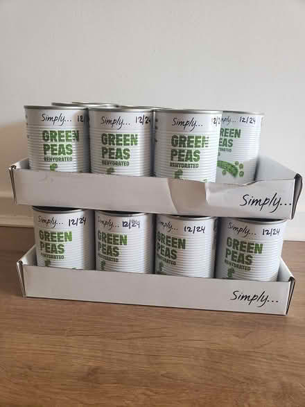 Photo of free Green peas tins (WR3) #1