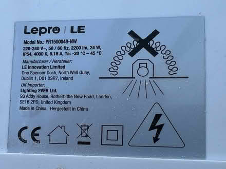 Photo of free Two Energy Saving Ceiling lights (Fareham PO15) #3