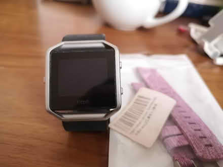 Photo of free Fitbit versa2 canvas smart watch (Lakeside) #1