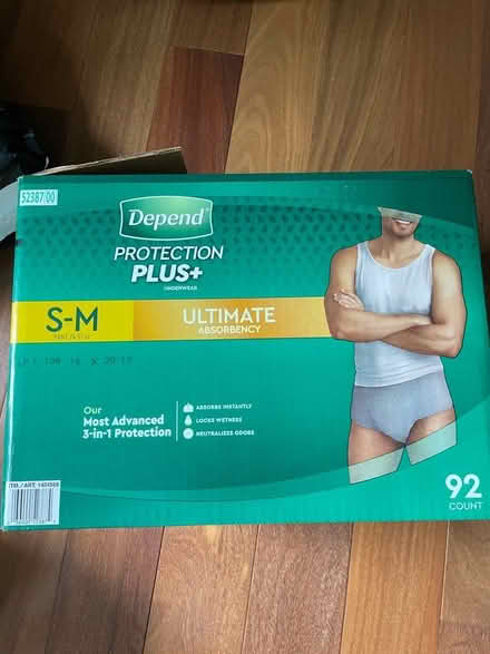 Photo of free Men’s Protection Plus Underwear (Downers Grove (Maple/Belmont)) #1