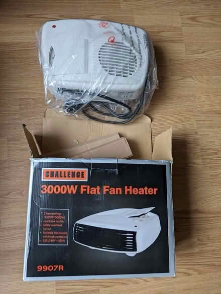 Photo of free portable electric heater (Hobson's Monument CB2) #1