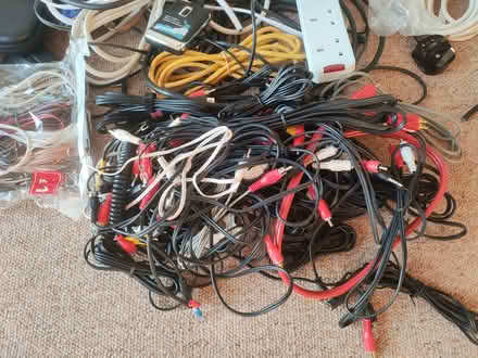 Photo of free Assorted Audio & Visual Cables (Chingford, E4) #3