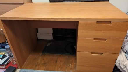 Photo of free Oak Desk (West Green N17) #1