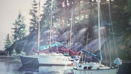 Photo of free Framed Picture - Boats (Western Lake Worth) #2