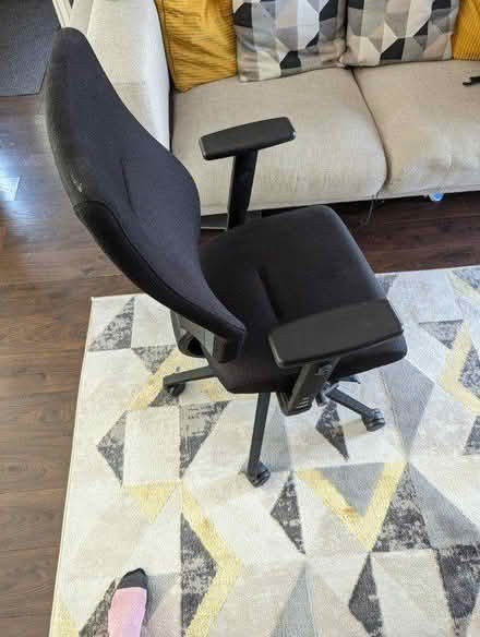 Photo of free Black Office Chair (Lancaster Road, Salford M6) #2