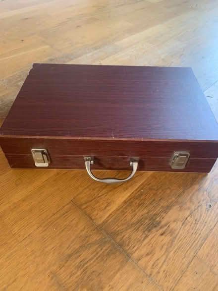 Photo of free Art set in wooden case (Sedgley DY3) #1