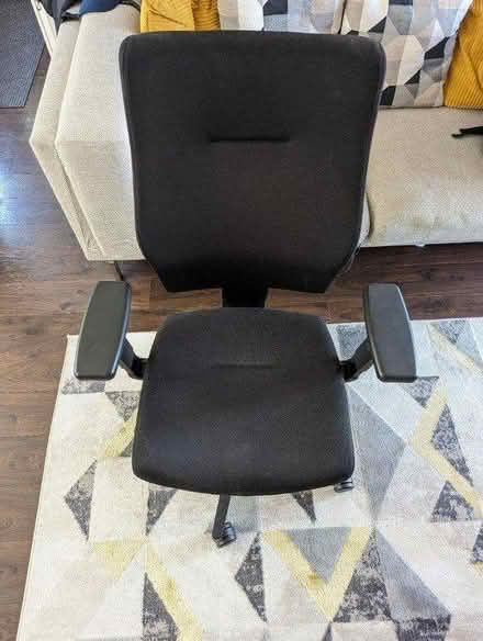 Photo of free Black Office Chair (Lancaster Road, Salford M6) #4