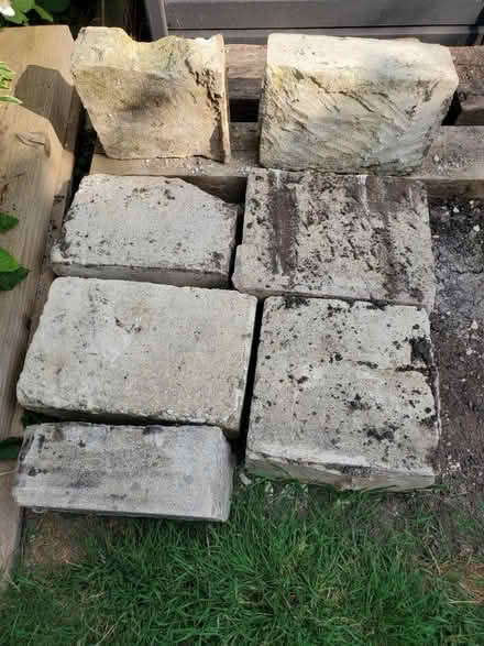 Photo of free 7 Bath stone blocks (Larkhall - Bath) #1