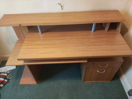 Photo of free Large Computer Desk & Chair (Chingford, E4) #3