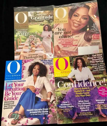 Photo of free Oprah Magazines 2011-2015 (Blaney/Bollinger; Walgreens) #1