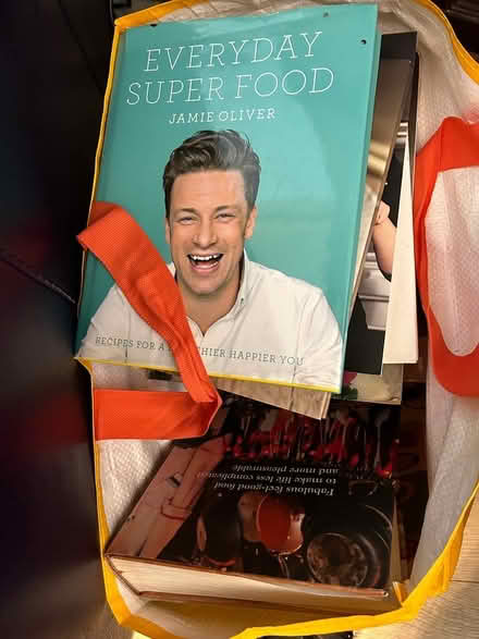 Photo of free Large bag of cooking books (WA14) #1