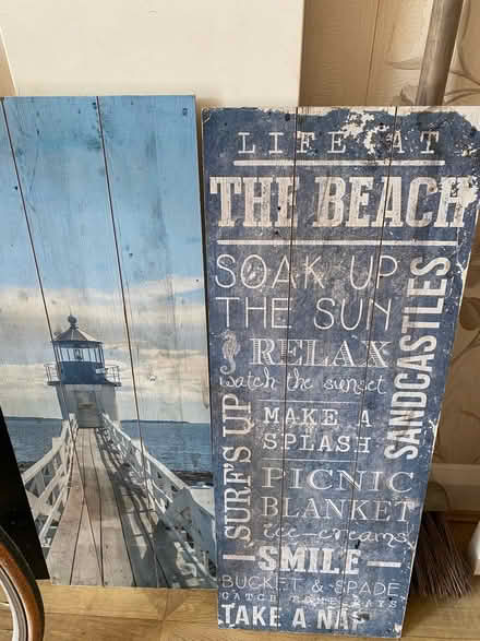 Photo of free Wooden signs (Abbots Langley WD5) #1