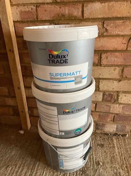 Photo of free 30 litres Dulux supermatt (SN3) #1
